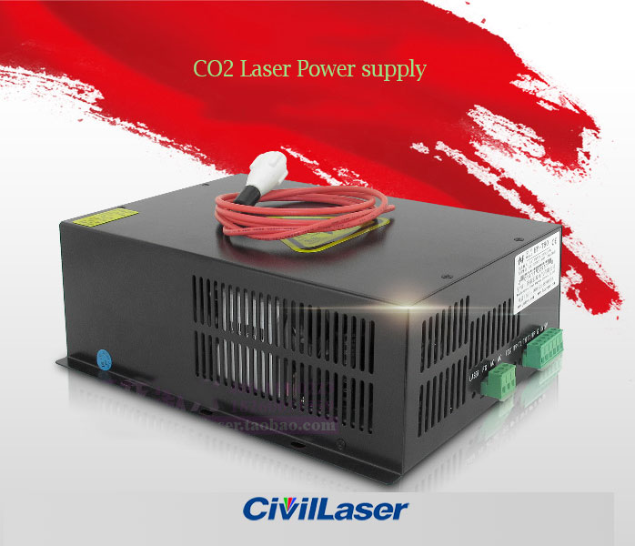 CO2 laser power supply for 40W~150W CO2 laser tube